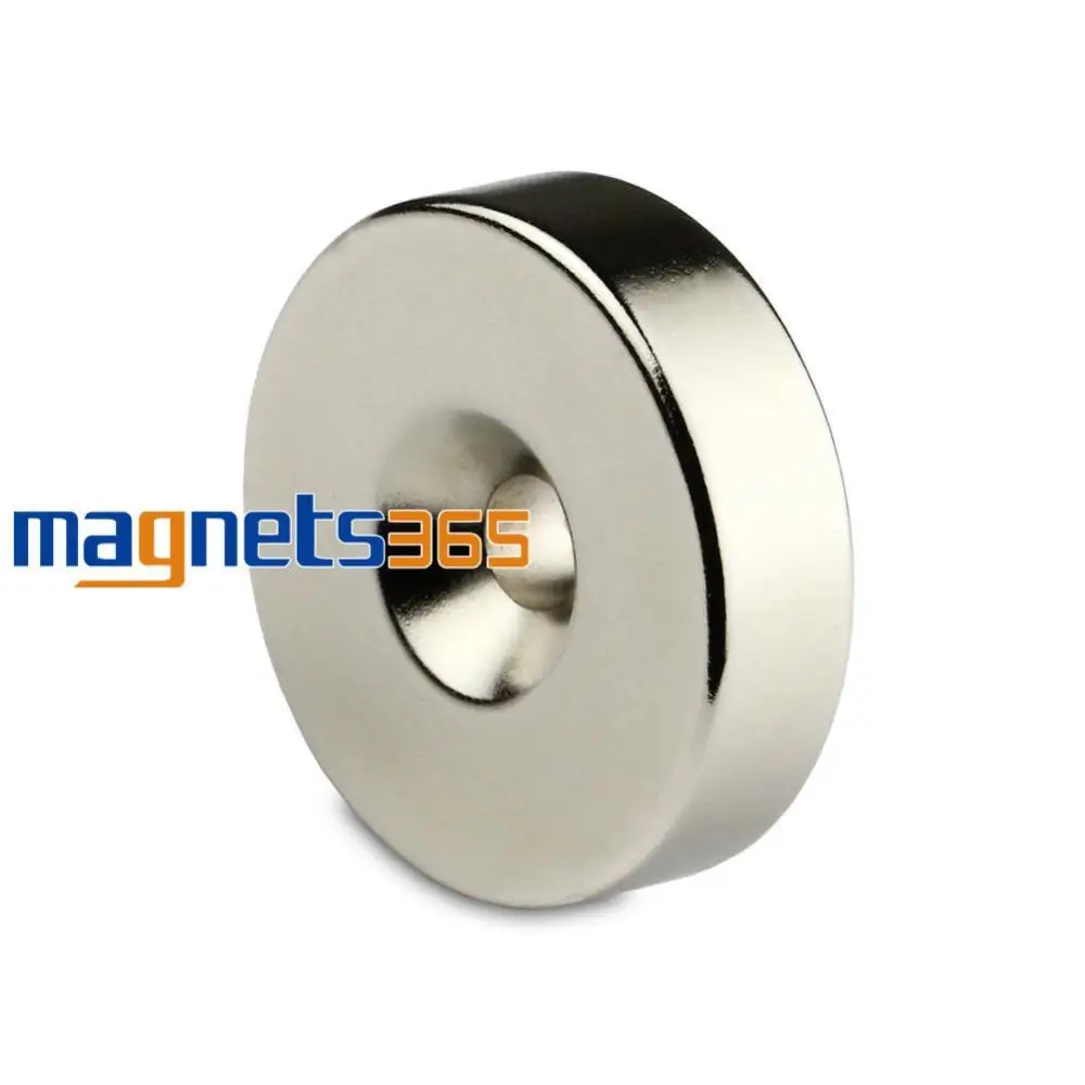 

OMO Magnetics 1 Big Round Ring Magnet 35mm x 10mm Hole 6mm Disc Rare Earth Neodymium N50 Grade