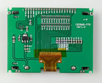 20PIN COG I2C SPI 19296 ЖК-дисплей Графический модуль с ST75256 контроллер Белый/Синий Подсветка параллельно Интерфейс