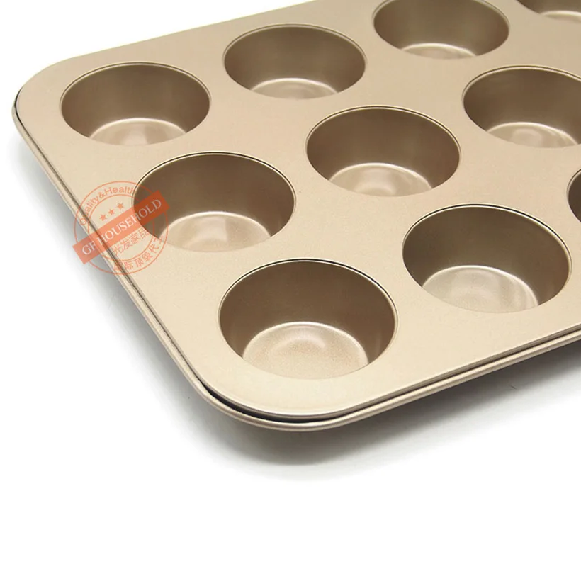 Круглая антипригарная форма для выпечки 12 чашек|baking dish|round baking dishmold tart |