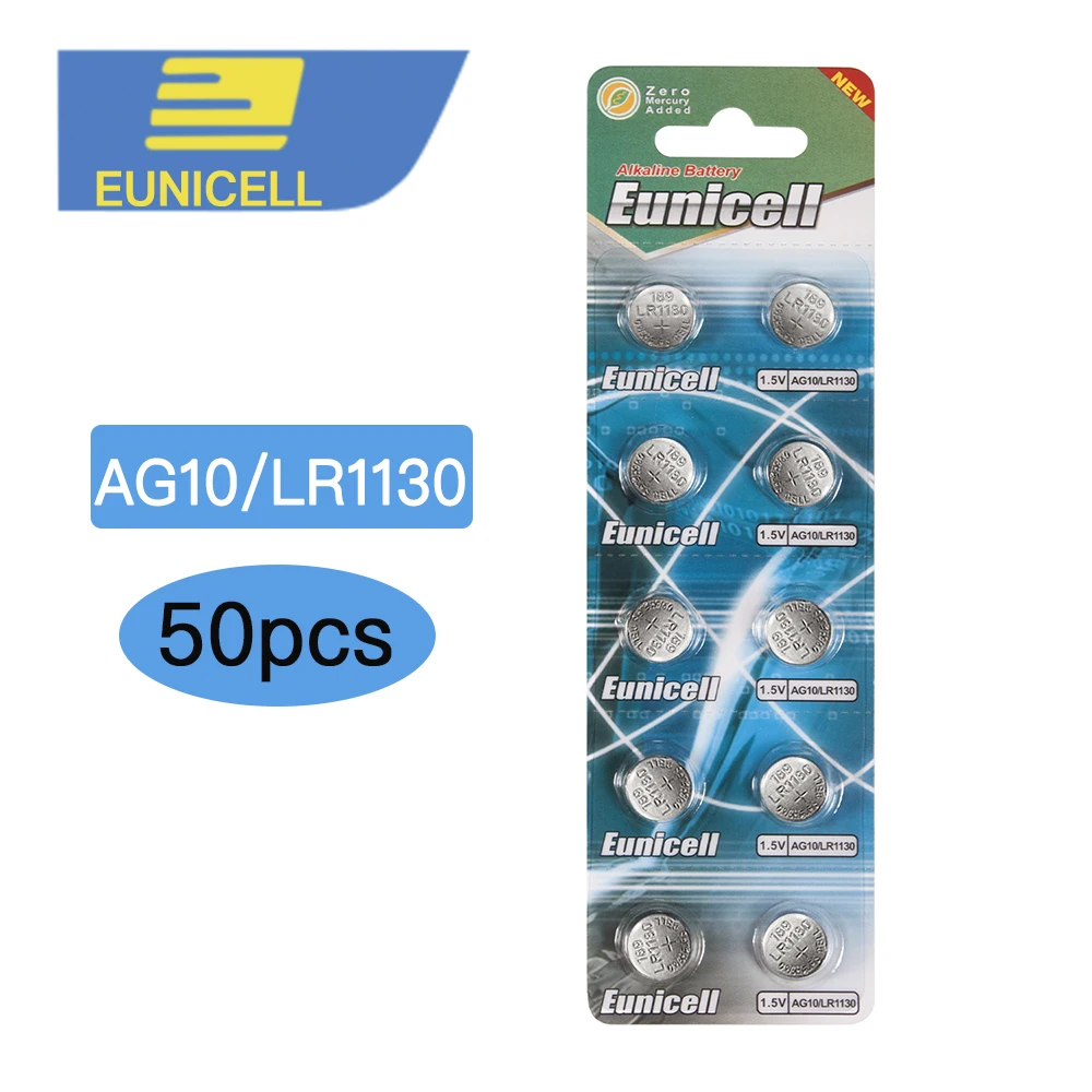 50pcs Ag10 Button Battery G10a Sr1130 Ag10 Lr1130 390a D189 Lr54 50pcs ag10 button battery g10a sr1130 ag10 lr1130 390a d189 lr54