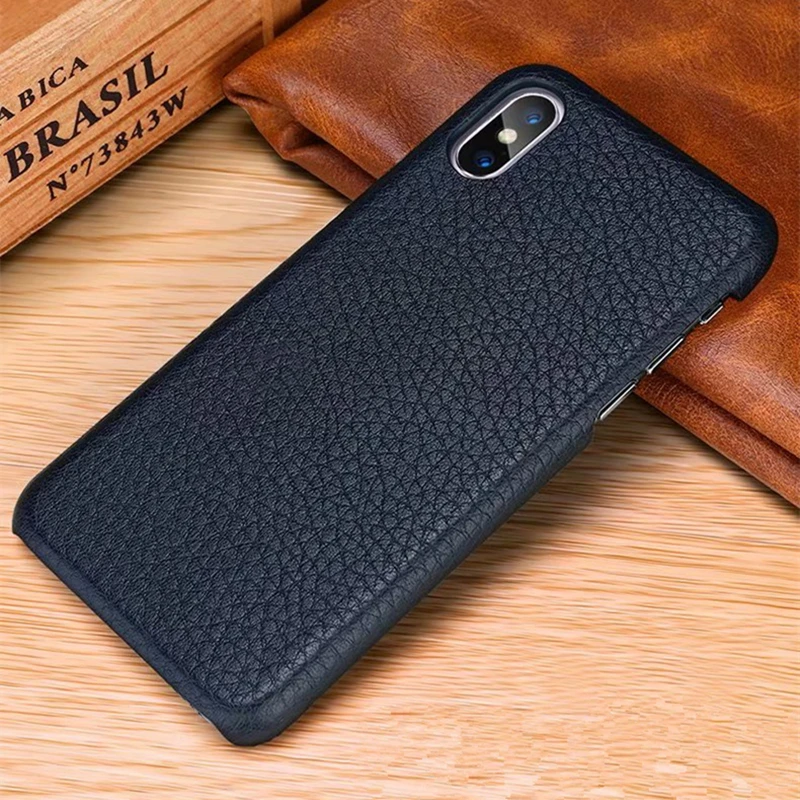Чехол из натуральной кожи для iphone X XS XR Max 11 Pro SE чехол накладка 2020 6 6s 7 8 plus кожаный