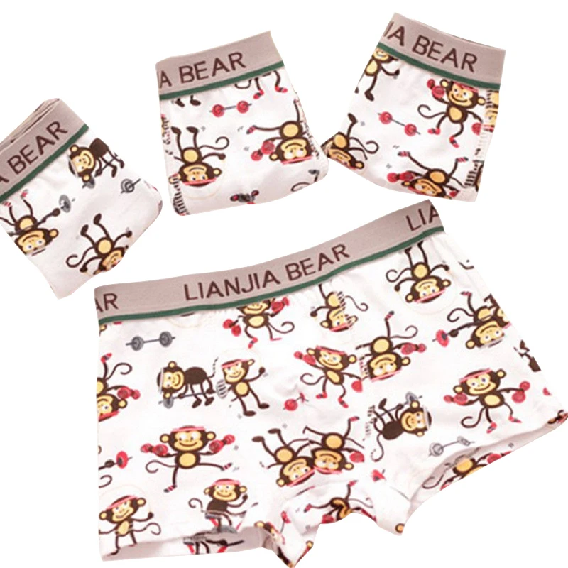 

2 - 10 Years Old 3 Kinds Children's Panties Boys Briefs Child Underpants Kids Underwear Baby Knickers Cartoon Underclothes