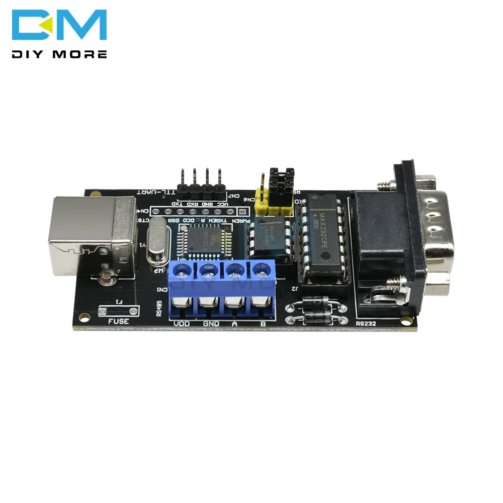 USB к последовательным RS232/UART ttl/RS485 DB9 адаптер конвертер Модуль для FTDI FT232BM/BL обеспечить драйвер USB для Linux для Windows