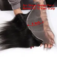 13*6 уха до уха кружева фронтальное закрытие глубокий разделяющий прямой Remy человеческих волос предварительно сорвал перуанские кружева фронталы отбеленные узлы