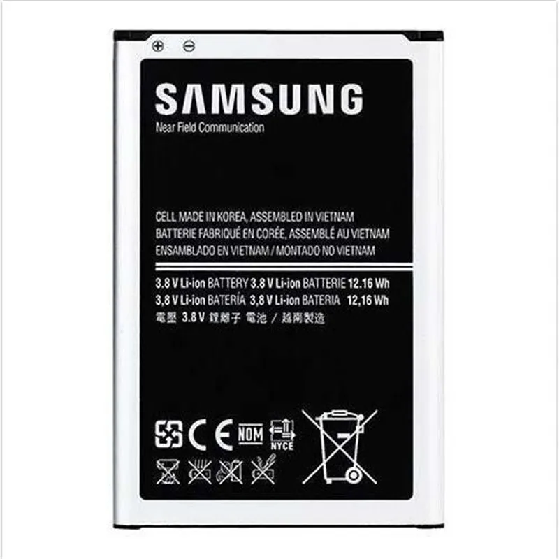 Для samsung Galaxy Note 3 III 3200 мАч батарея для Galaxy GT-N9000 N9005 B800BC B800BE N900A/P/T/V функция NFC