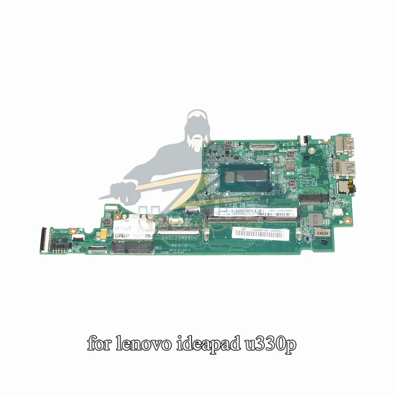 DA0LZ5MB8D0 рев: D 90003411 для lenovo ideapad U330P материнская плата ноутбука с сенсорным