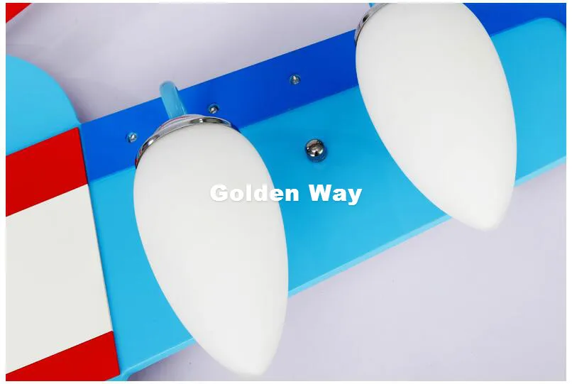 Современный Воздушный самолет декоративные светодио дный светодиодные потолочные светильники для спальни детская комната Домашний