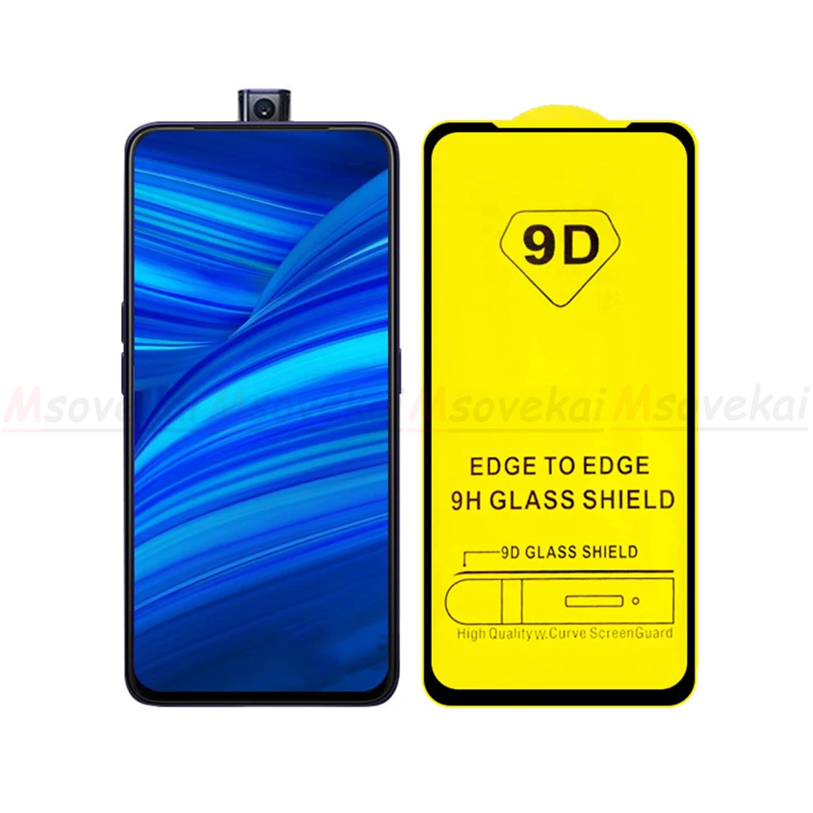 9D полное покрытие закаленное Стекло для OPPO F11 F9 Pro A3s настоящий я 3 2 U1 C1 2019 полный