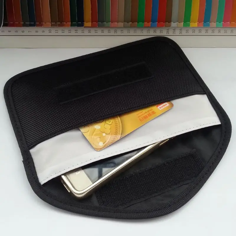

Anti-tracking Anti-spying GPS Rfid Signal Blocker Cell Phone Pouch Case Handset Bag for Privacy Protection Supplies