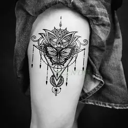 Водостойкая временная татуировка наклейка бабочка цветок крест временная татуировка флэш-тату стикер s художественные татуировки для