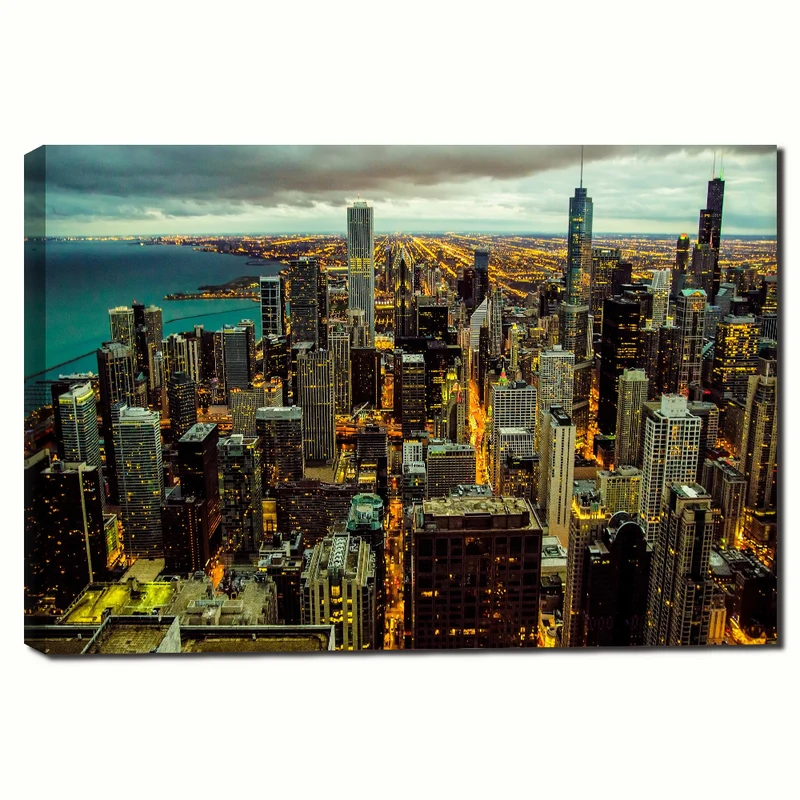 1 Panel Chicago Canvas Wall Art Painting Poster The Picture Print On