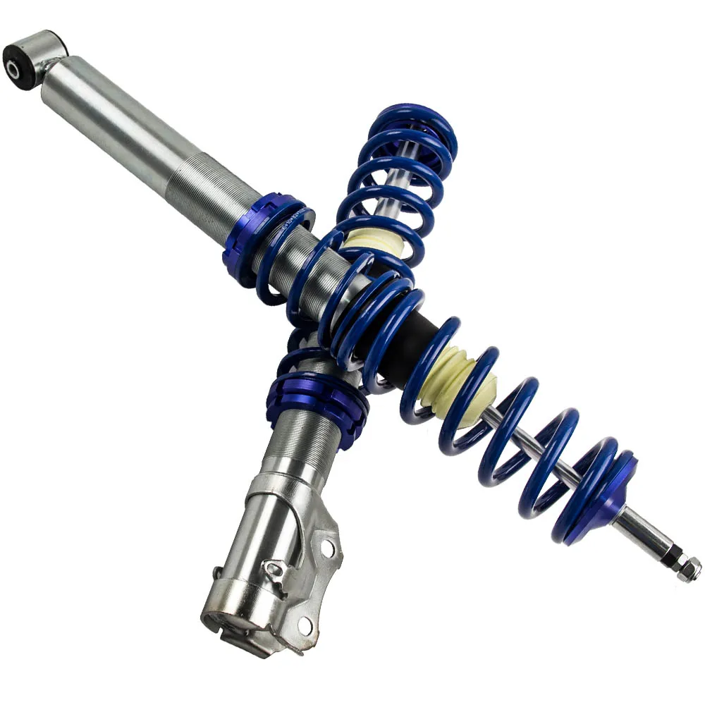 Coilover пружинная стойка полный комплект для VW Golf MK2 MK3 A2 A3 1G 1H 1E 83-98 койловеров для Vento 94-98 пружинный понижающий комплект подвески