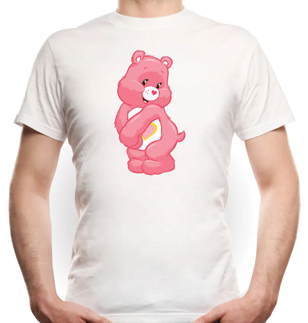 Футболка с медвежонком Love Bear Белый мишка тедди ягоды|Футболки| |