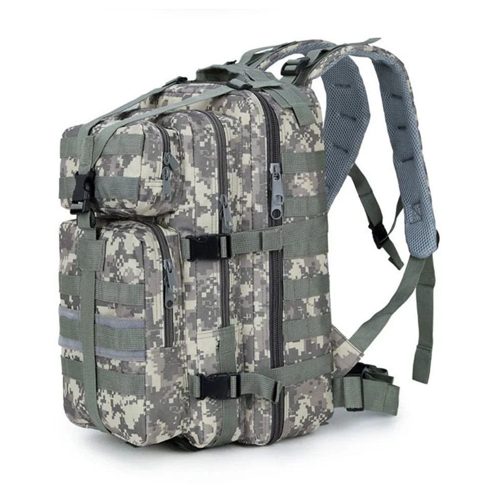

30L Men Women Sport Bag Hiking Camping Bag Travelling Trekking Bag Military Tactical Backpack Camouflage Bag Rucksacks