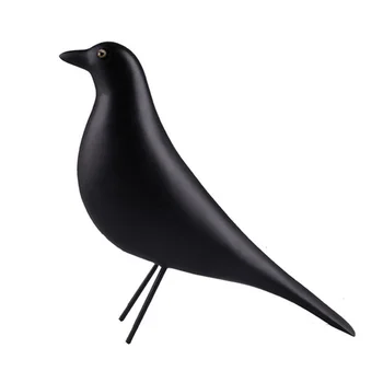 

Creative The Mid Century Bird Figurine House Bird Animal Statue Dove of Peace for European Mascot Home Bar Coffee Decoration