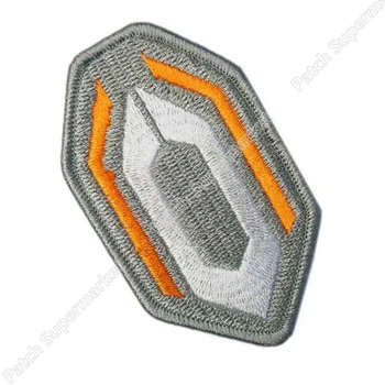 

3" MASS EFFECT CEREBRUS Uniform tv movie Embroidered sew on iron on patch punk rockabilly men applique dropship embroidery