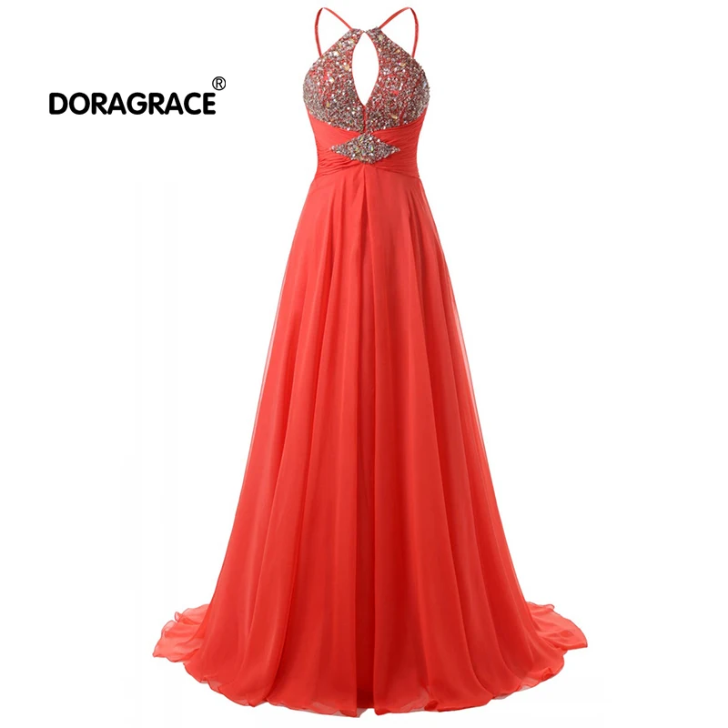 Hot Spaghetti Avondjurk, Crystal Prom Jurk Lange, Sexy Low Back Party Jurk, Ruches Maxi Jurk, avondjurken voor Vrouwen Hot Spaghetti Avondjurk, Crystal Prom Jurk Lange, Sexy Low Back Party Jurk, Ruches Maxi Jurk, avondjurken voor Vrouwen