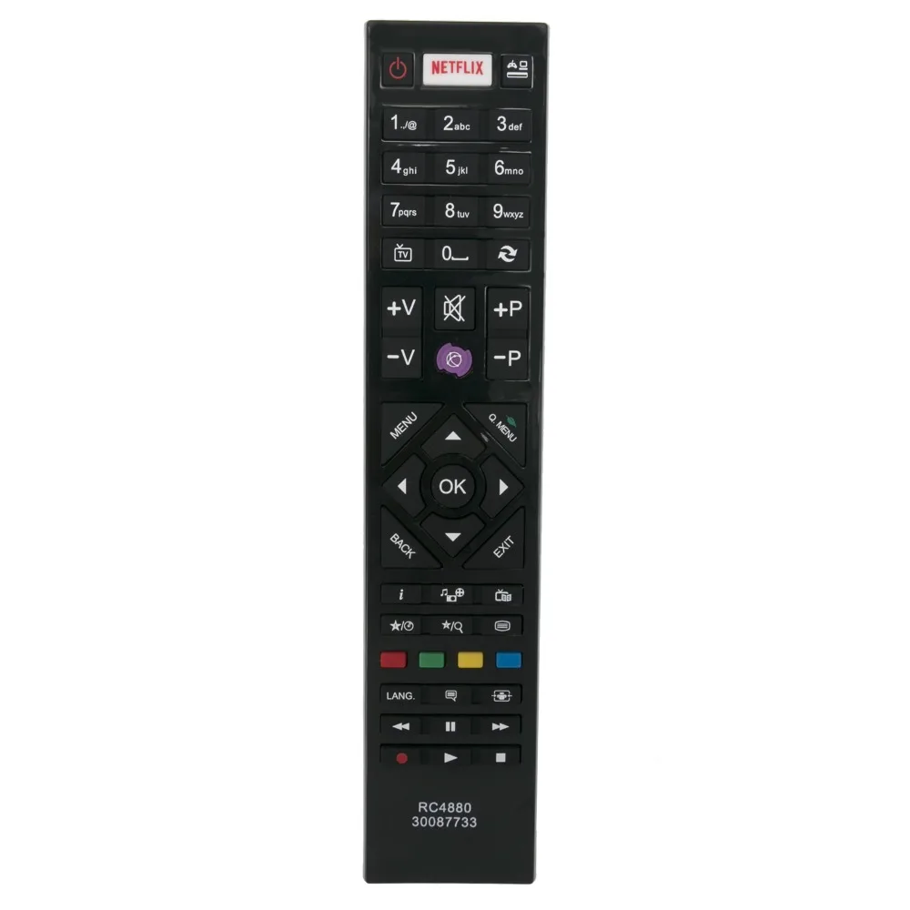 Новая замена RC4880 для TENSAI Telefunken LED LCD TV пульт дистанционного управления RC4880/30087733