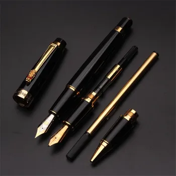

0.5/0.8mm Iraurita Nib High Quality Luxury Metal Fountain Pen Set Business Signature Writing Pen Gift Box Office Supplies 03863