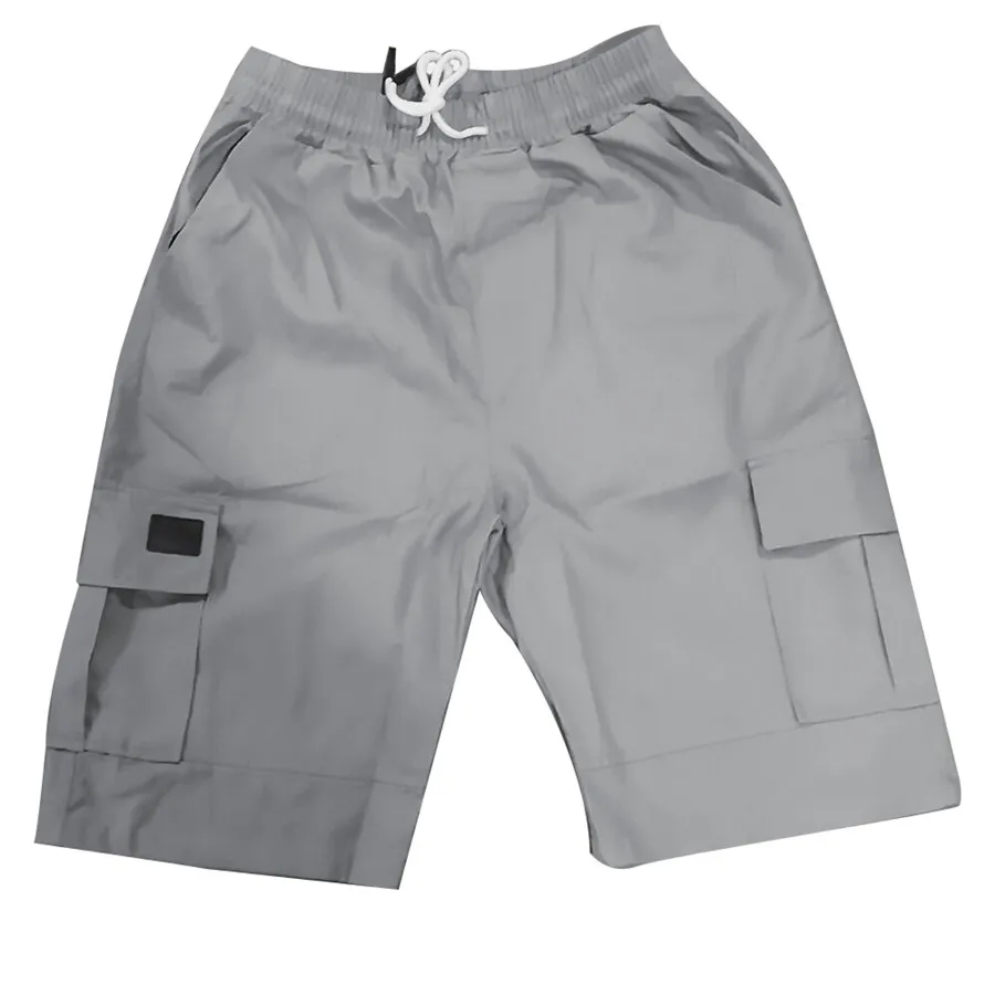 Новые модные мужские карго шорты брюки хлопок повседневные летние пляжные спортивные брюки для тренировок простые эластичные