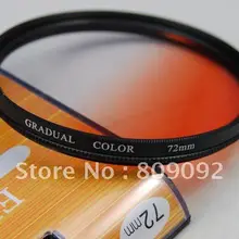 GODOX 72 мм постепенная оранжевая цветная линза фильтр
