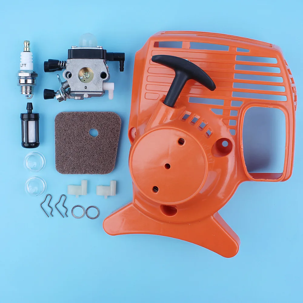 Recoil Starter Carburetor Assembly for STIHL FS38 FS45 FS46 FS55 FC55 HL45