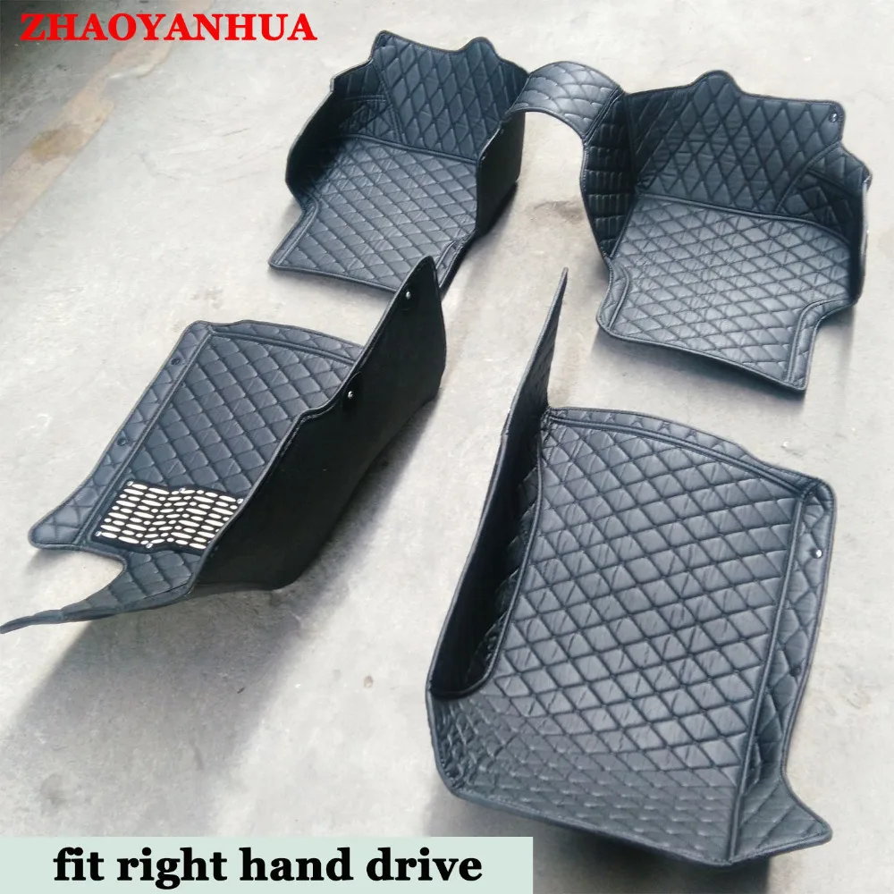 Custom fit right hand drive автомобилей коврики для Kia Sorento Sportage Optima K5 Рио Cerato К3 Carens Душа