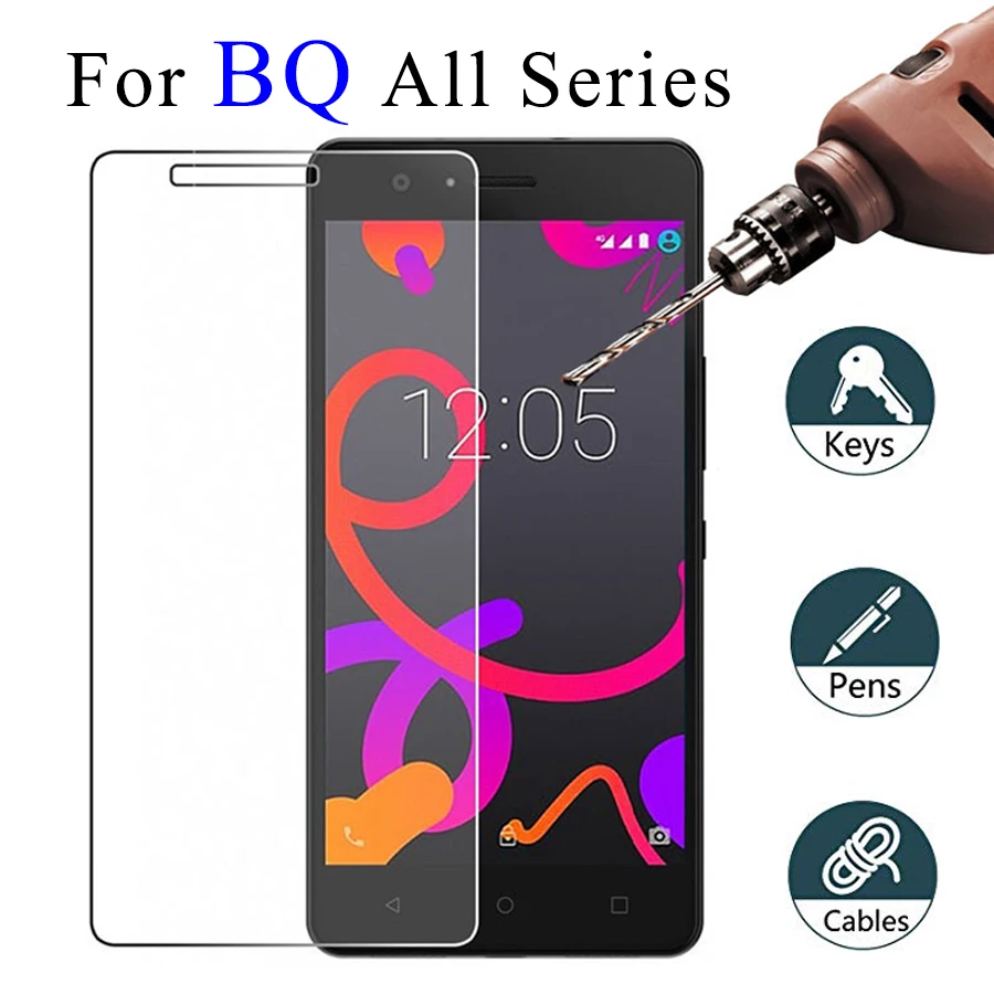

For BQ Aquaris strike 5020 Protective Glass On For BQ X5 Plus m5 e5 x Screen Protector Q B 5X 5E 5M X 5 M Tempered Glas Tremp 9h