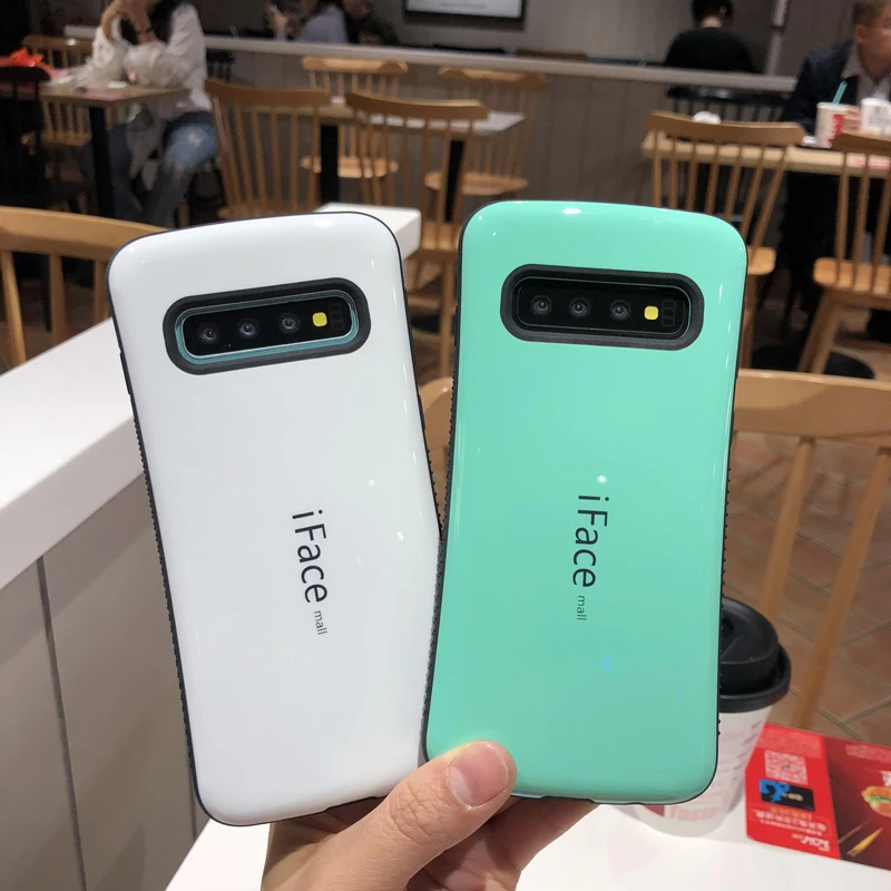 iFace mall для samsung Galaxy S10 Plus чехол амортизирующий бампер PC+ TPU задняя крышка для мобильного телефона для samsung S10 S10E чехол