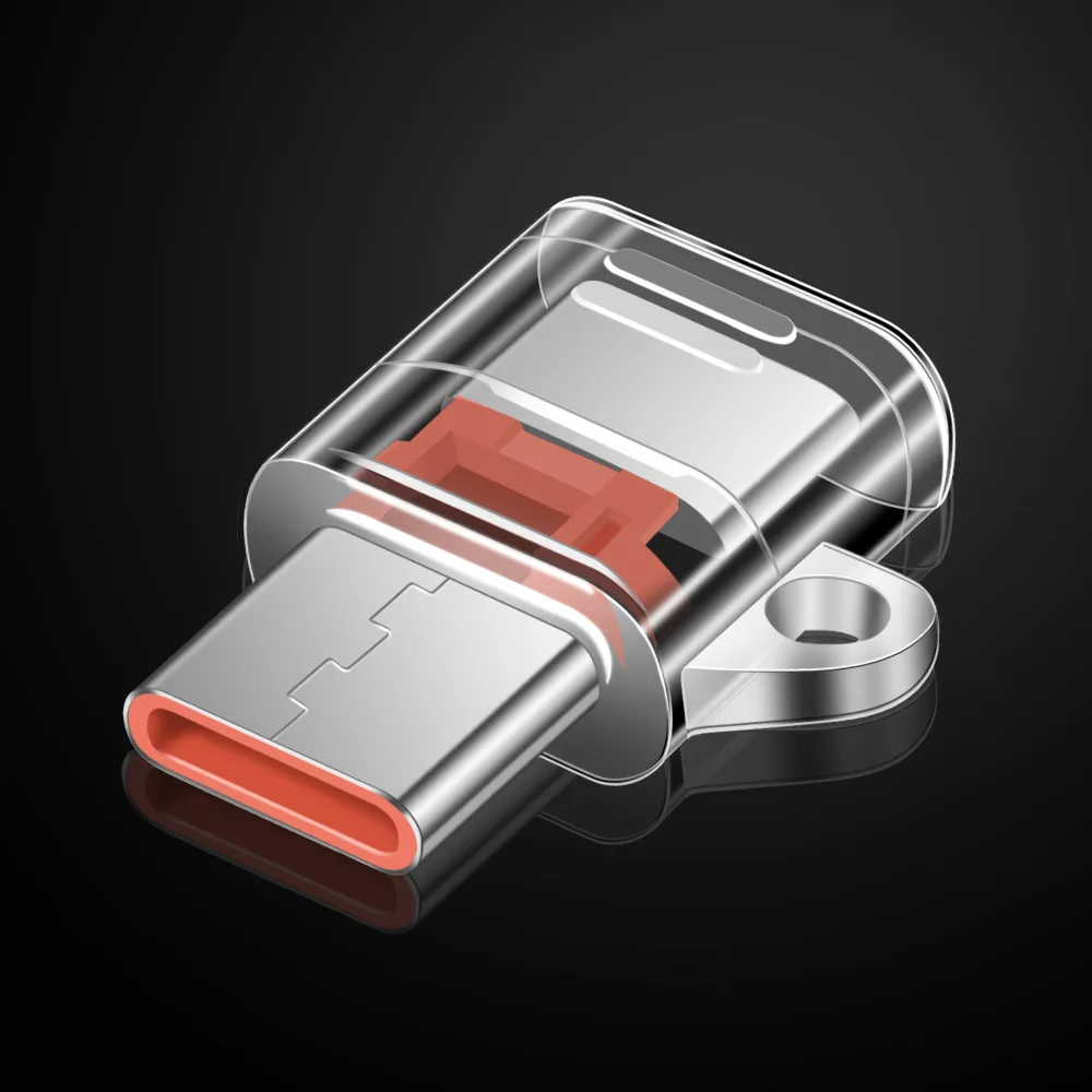 Олаф usb type-C адаптер Micro USB Женский USB 3,1 type c type C Мужской кабель конвертер соединитель быстрое зарядное устройство - Цвет: Orange