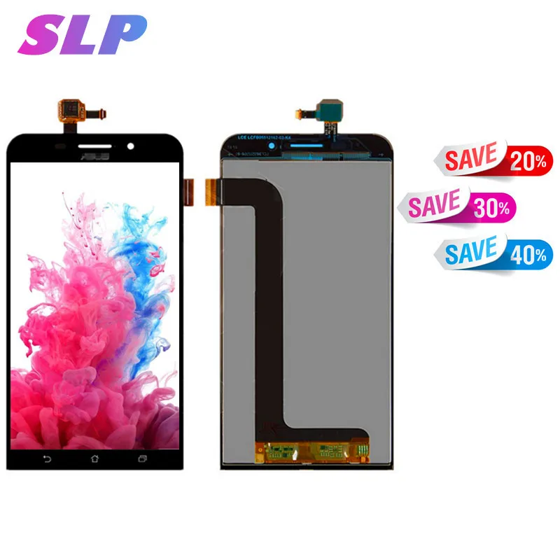 

Skylarpu 5.5 inch Complete LCD for Asus Zenfone Max ZC550KL Cell Phone Full LCD display screen touch screen Free Shipping