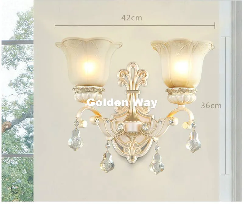

Modern European Beside Wall Sconce Decora Candle Wall Lamp Restaurant aisle Bedroom Lamps Indoor Modern Lights Home Decoration