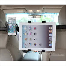 Universal New Adjustable Black Car Back Seat Headrest Mount Holder Stand Bracket Kit For Ipad Tablet