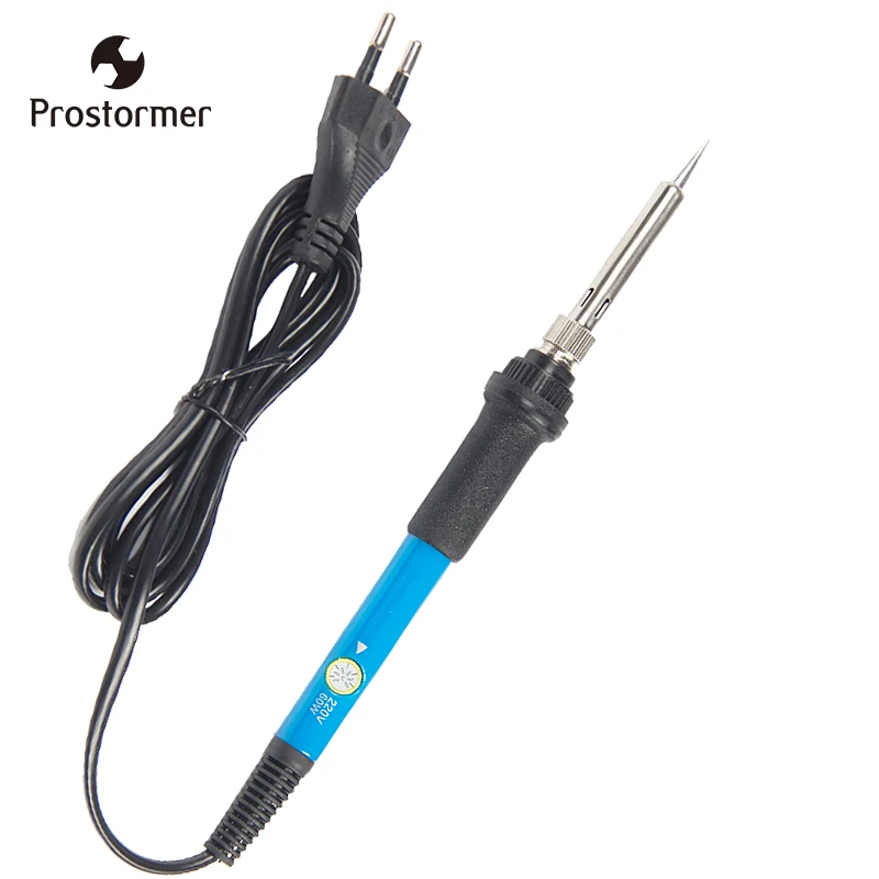 

PROSTOEMER 60W Electric Soldering Iron EU/US Temperature Adjustable Electric Soldering Irons Fast heating lightweight Handle