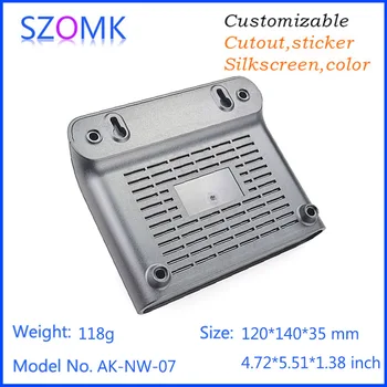 

1 pc, electronics plastic RFID enclosure junction boxes 120*140*35mm szomk plastic enclosure for electronic plastic project box
