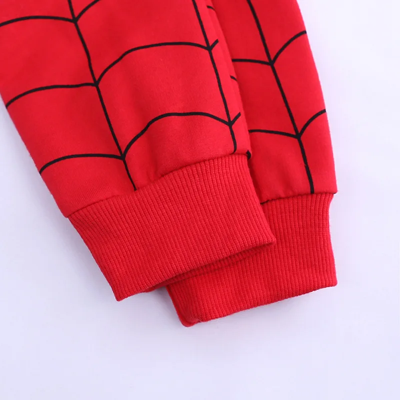 НОВЫЕ комплекты одежды с человеком-пауком для маленьких мальчиков хлопковый спортивный костюм для мальчиков, одежда весенние костюмы с человеком-пауком, детская одежда комплект из 3 предметов