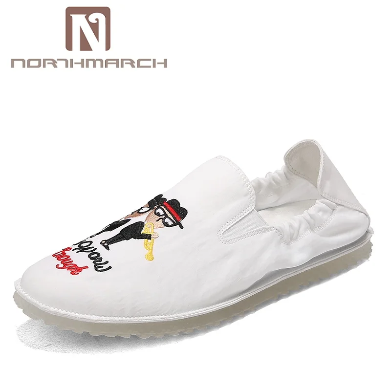 

NORTHMARCH Canvas Shoes Men's Summer New Fashion Mens Casual Shoes Espadrilles Men Breathable Lightweight Flat Shoes Men Sapato