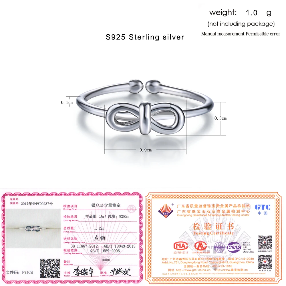 LAMOON 2018 New Lovely Cat Ears 925-Sterling-Silver Adjustable Rings S925 Fine Jewelry for Women Girls Gift Anti Allergy LMRY061