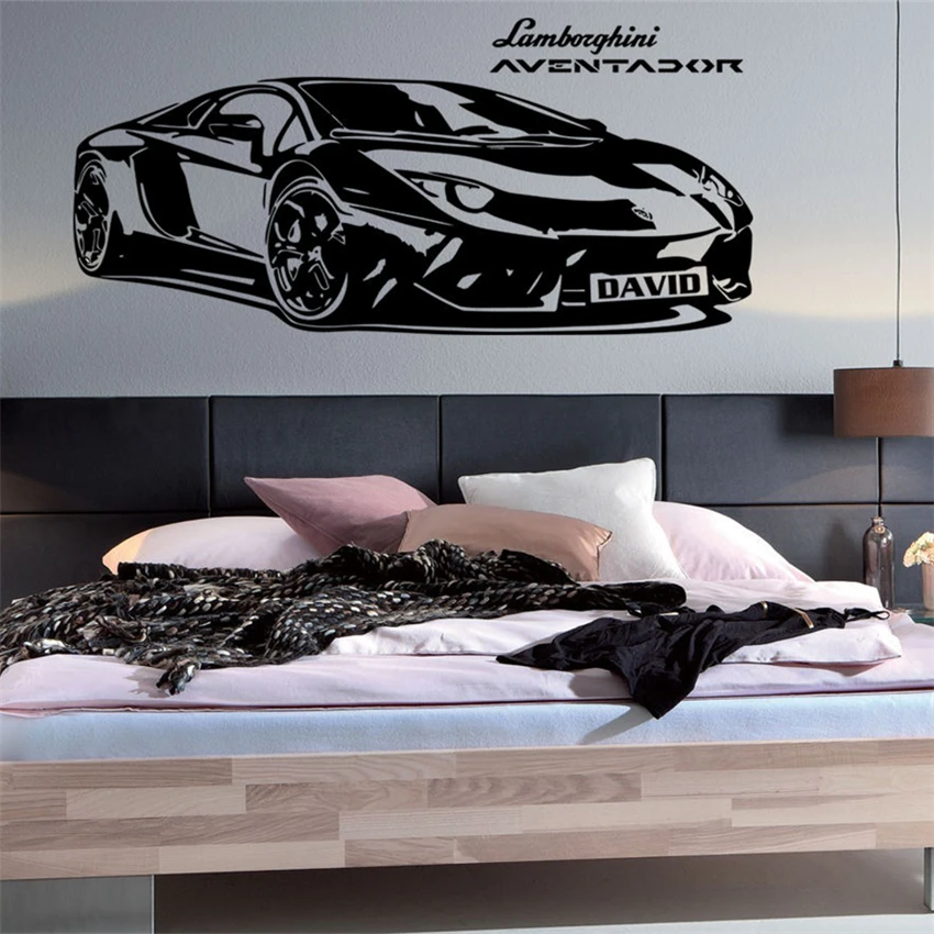 Wall Decals Stickers Joyeux Anniversaire Personnalise Autocollant Vinyle Autocollant Voiture Fenetre Wall Art Verre Vin Home Furniture Diy