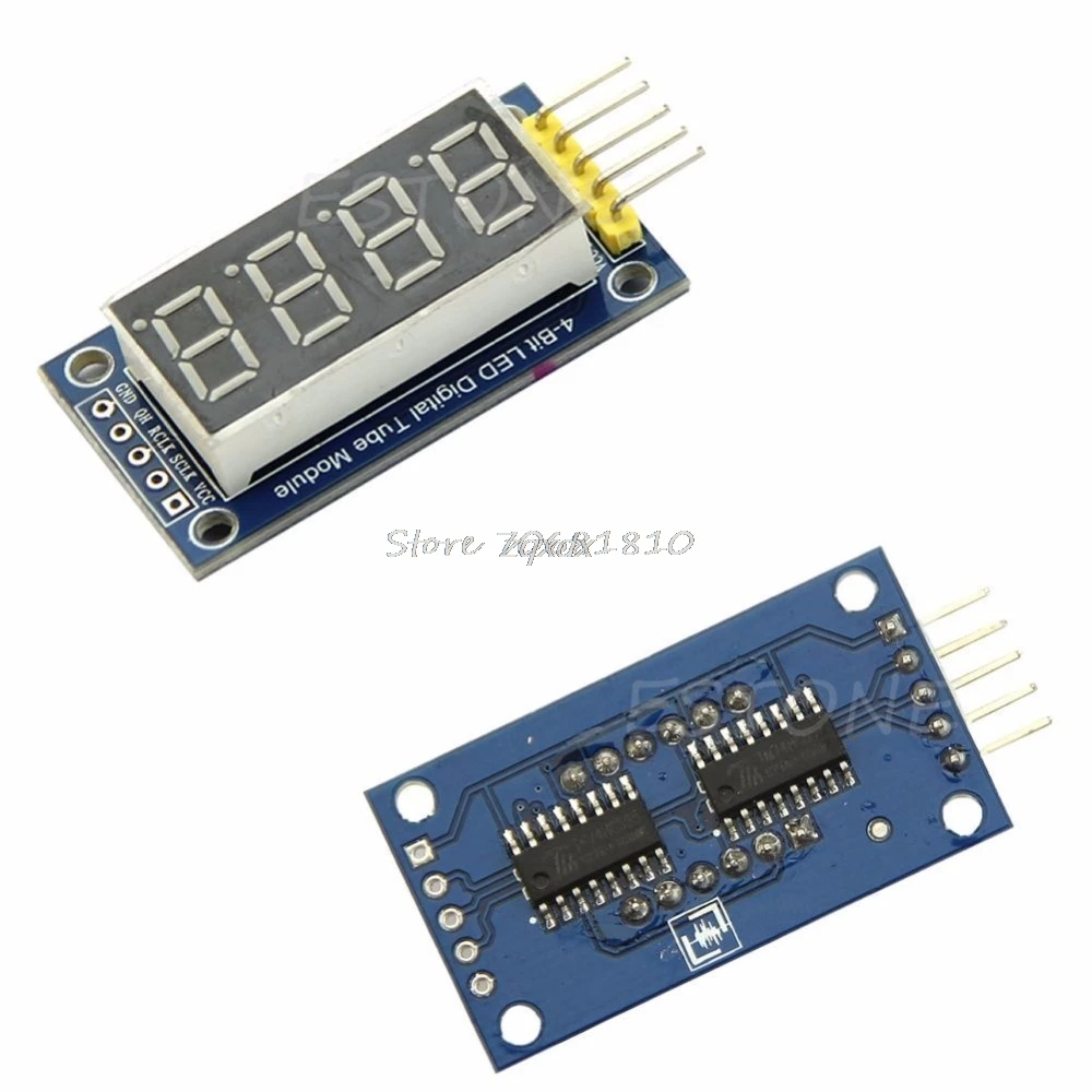 

4 Bits Digital Tube LED Display Module Four Serial for 595 Driver Z07 Drop ship