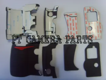 

Free Shipping! New 100% Original D300 4 PIECE FRONT/REAR/ GRIP RUBBER With Tape For NIKON D300