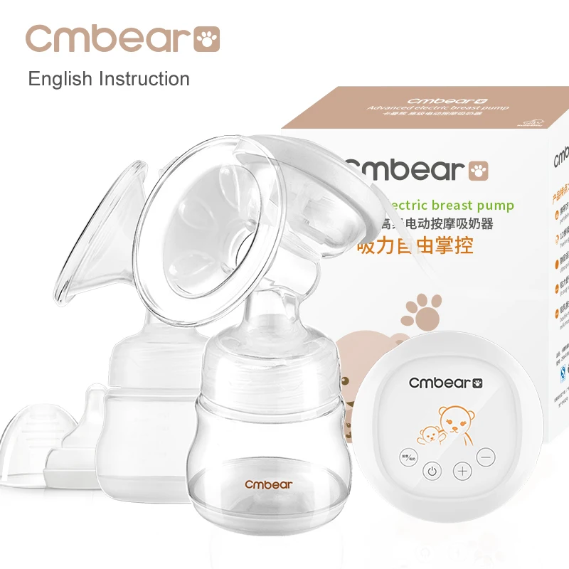 Двойные бутылочные молокоотсосы Cmbear большие всасывающие из полипропилена