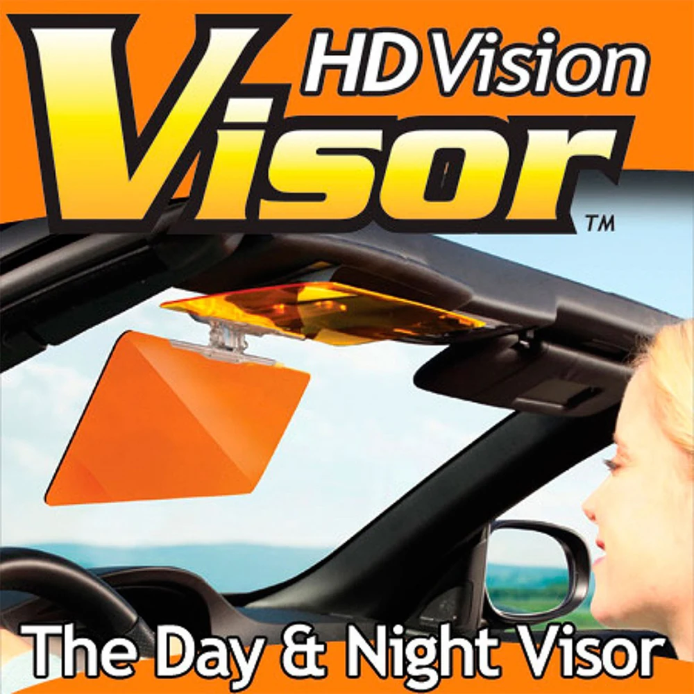 Car Sun Visor HD Vision Visor Sunshade Prevent Dazzle Mirror Day and Night Vehicle Shading Auto