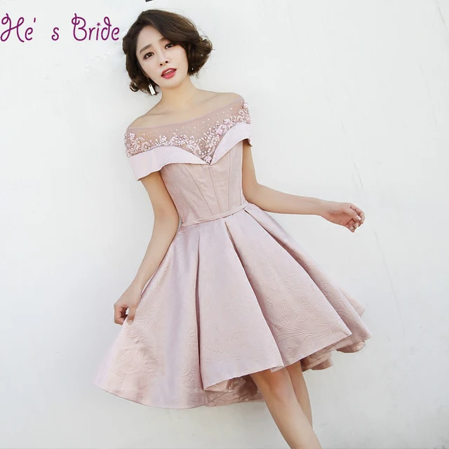 Clearance Evening Dress Boat Neck Short Front Back Long Ping Clearance Evening Dress Boat Neck Short Front Back Long Ping Satin Prom Party Formal Dresses