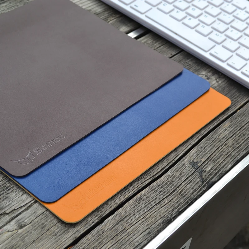 بولي يوريتان جلد عدم الانزلاق ماوس الوسادة سوبر لينة مكتب للحاسوب شخصي Mousepad الماوس للماء حصيرة للمنزل مكتب الألعاب