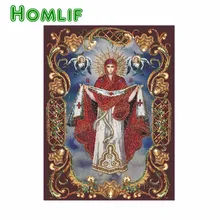 5d diy Алмазная вышивка религия ангелы nabi алмазная живопись на заказ voгели taza стежка Алмазная картина со стразами коробка Санта