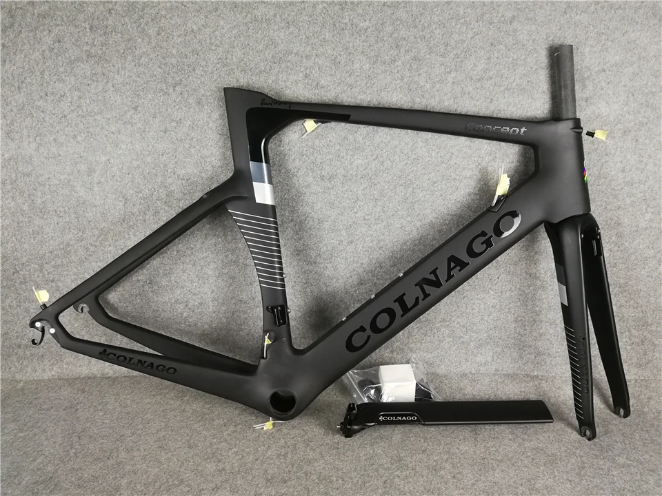 BOB Colnago Рамочная рама+ BOB Colnago руль черный набор углеродных дорожных Рам BB386