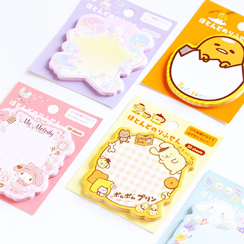 

1 Pcs Lovely Gudetama Lazy Egg Self Adhesive N Times Memo Pads Sticky Notes Bookmark Stationery Gifts
