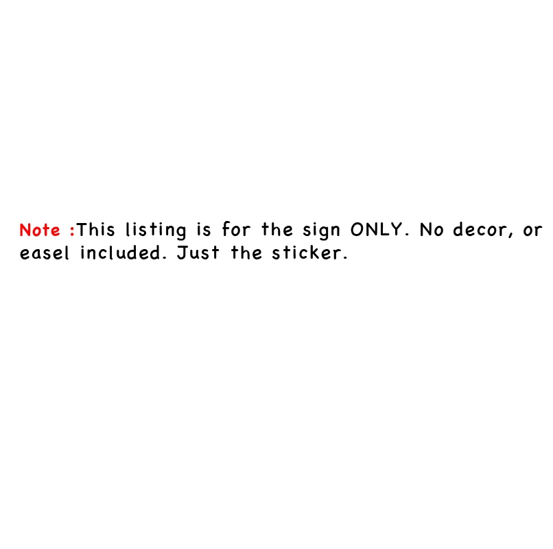 Wedding Party Decor Decals Reception Ceremony Wedding Signs Removable Waterproof Cards Box Sticker For Reserved Table Board