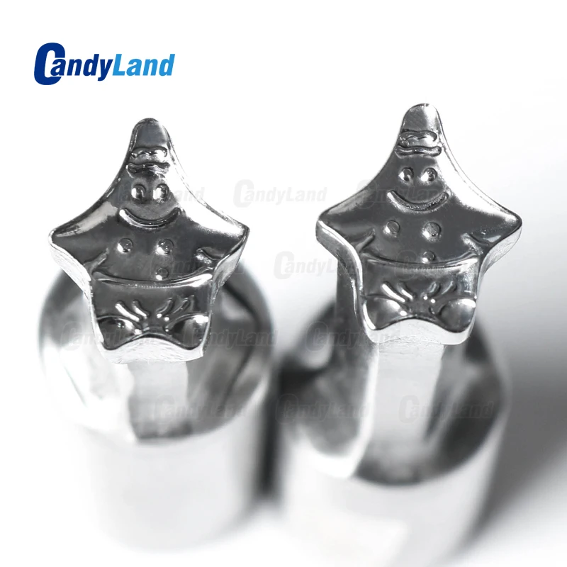 

CandyLand Patrick Milk Tablet Die 3D Punch Press Mold Candy Punching Die Custom Logo Calcium Tablet Punch Die For TDP 0 Machine